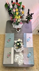 LineArt - "Blüten-Bouquet" --- SUPER-Set