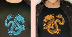 LineArt - "Drachen-1" --- SUPER-Set