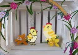 Stickdatei "FSL - Küken "