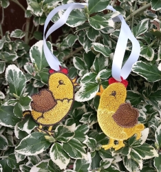 Stickdatei "FSL - Küken "