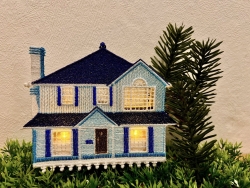 Stickdatei - FSL "Haus-3" --- SUPER-Set