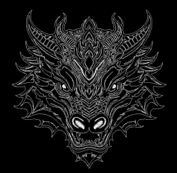 LineArt - "Drachen-2" --- SUPER-Set