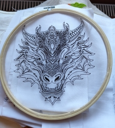 LineArt - "Drachen-2" --- SUPER-Set