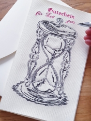 LineArt - "Sanduhr-1"