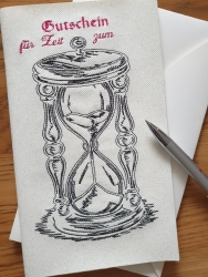 LineArt - "Sanduhr-1"