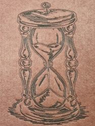 LineArt - "Sanduhr-1"