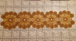 Stickdatei FSL/ITH - Deckchen-Set Nr. 21 (Einzelelemente 147x210 ) "Mosaik"