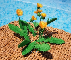 Stickdatei "FSL - 3D-Löwenzahn" --- Design Pack