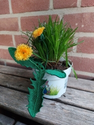 Stickdatei "FSL - 3D-Löwenzahn" --- Design Pack