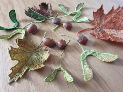 Stickdatei "FSL - Ahornblätter & Früchte" --- Design Pack