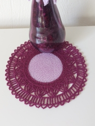 Stickdatei FSL - Deckchen-Set Nr. 22 (150x150 und 200x200 ) "Häkeldeckchen"