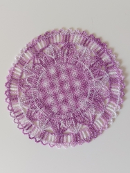 Stickdatei FSL - Deckchen-Set Nr. 22 (150x150 und 200x200 ) "Häkeldeckchen"