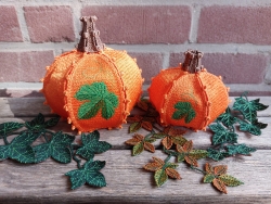 Stickdatei "FSL - 3D-Kürbis" --- SUPER-Design Pack