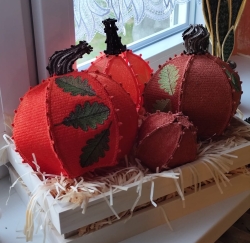 Stickdatei "FSL - 3D-Kürbis" --- SUPER-Design Pack