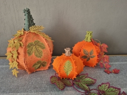 Stickdatei "FSL - 3D-Kürbis" --- SUPER-Design Pack