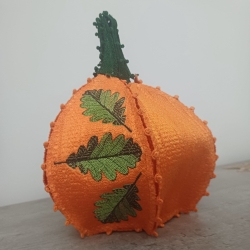 Stickdatei "FSL - 3D-Kürbis" --- Rahmengröße 200x200 mm