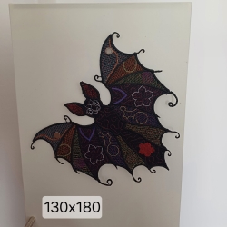 Stickdatei "FSL - Fledermaus-grazy"