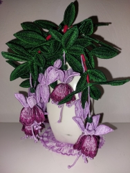 Stickdatei "FSL - 3D-Fuchsie" --- Design Pack