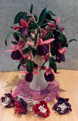 Stickdatei "FSL - 3D-Fuchsie" --- Design Pack