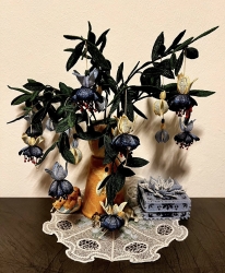 Stickdatei "FSL - 3D-Fuchsie" --- Design Pack