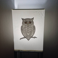 LineArt - "Eule" (150x200 und 200x260 mm) --- Set