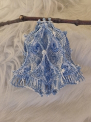 Stickdatei FSL - 3D-Honeycomb-Glocke-2 --- Fertige-Größe: ca. 9,5x10cm (BxH)