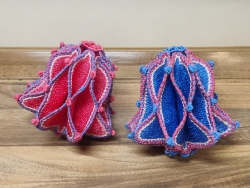 Stickdatei FSL - 3D-Honeycomb-Glocke-1 --- Fertige-Größe: ca. 9,5x10cm (BxH)