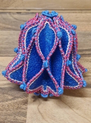 Stickdatei FSL - 3D-Honeycomb-Glocke-1 --- Fertige-Größe: ca. 9,5x10cm (BxH)