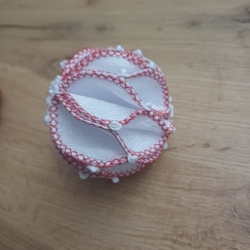 Stickdatei FSL - 3D-Honeycomb-Kugel-Vollstick-2 --- Fertige-Größe: ca. 8,0x9,0cm (BxH)