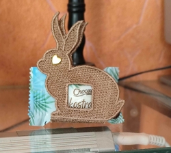 Stickdatei "FSL - Topper - Hase"