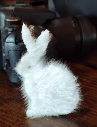 Stickdatei "FSL - Topper - Hase" --- SPEZIAL-Design für das Filaine-Garn von Gunold