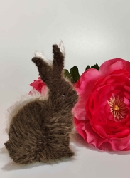 Stickdatei "FSL - Topper - Hase-gebürstet" --- SPEZIAL-Design für das Filaine-Garn von Gunold