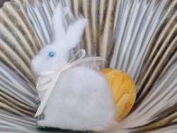 Stickdatei "FSL - Topper - Hase-gebürstet" --- SPEZIAL-Design für das Filaine-Garn von Gunold