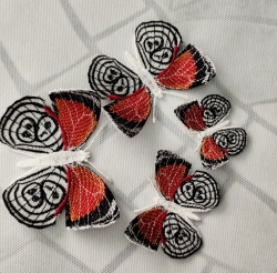 Stickdatei "FSL - Schmetterling Annas 88 (Diaethria anna)" --- Design Pack