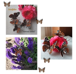 Stickdatei "FSL & ITH - Schmetterling Distelfalter (Vanessa cardui)" --- Design Pack