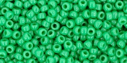 5g TOHO SeedBeads 15/0 TR-15-0047 D - Opaque Dark Green