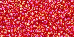 5g TOHO SeedBeads 15/0 TR-15-0165 C - Tr.-Rainbow Ruby