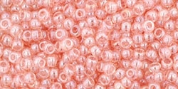 10 g TOHO Seed Beads 11/0 TR-11-0290 - Tr.-Lustered Rose (E)