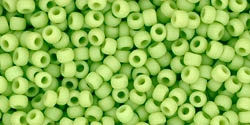 10 g TOHO Seed Beads 11/0 TR-11-0044 F - Opaque-Frosted Sour Apple