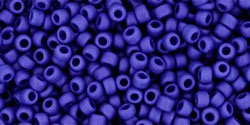 10 g TOHO Seed Beads 11/0 TR-11-0048 F - Opaque-Frosted Navy Blue