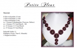 Anleitung "Petite Fleur" Kette - pdf-file