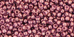 10 g TOHO Seed Beads 11/0 TR-11-0201 - Gold-Lustered Amethyst (C)