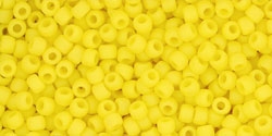 10 g TOHO Seed Beads 11/0 TR-11-0042 F - Opaque-Frosted Dandelion