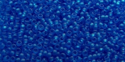 5g TOHO SeedBeads 15/0 TR-15-0016 F - Tr. Frosted Blue