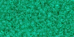 5g TOHO SeedBeads 15/0 TR-15-0072 - Tr. Beach Glass Green