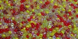 5 Gramm Miyuki Seed Beads 15-Mix 19 Tango