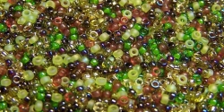 5 Gramm Miyuki Seed Beads 15-Mix 22 Earthtone