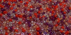 5 Gramm Miyuki Seed Beads 15-Mix 27 Melonberry