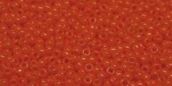 5g TOHO SeedBeads 15/0 TR-15-0042 D - Opaque Lt Orange