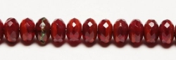 #23 - 20 Stück - 4*7mm Donut - Opak Brown/Terracotta